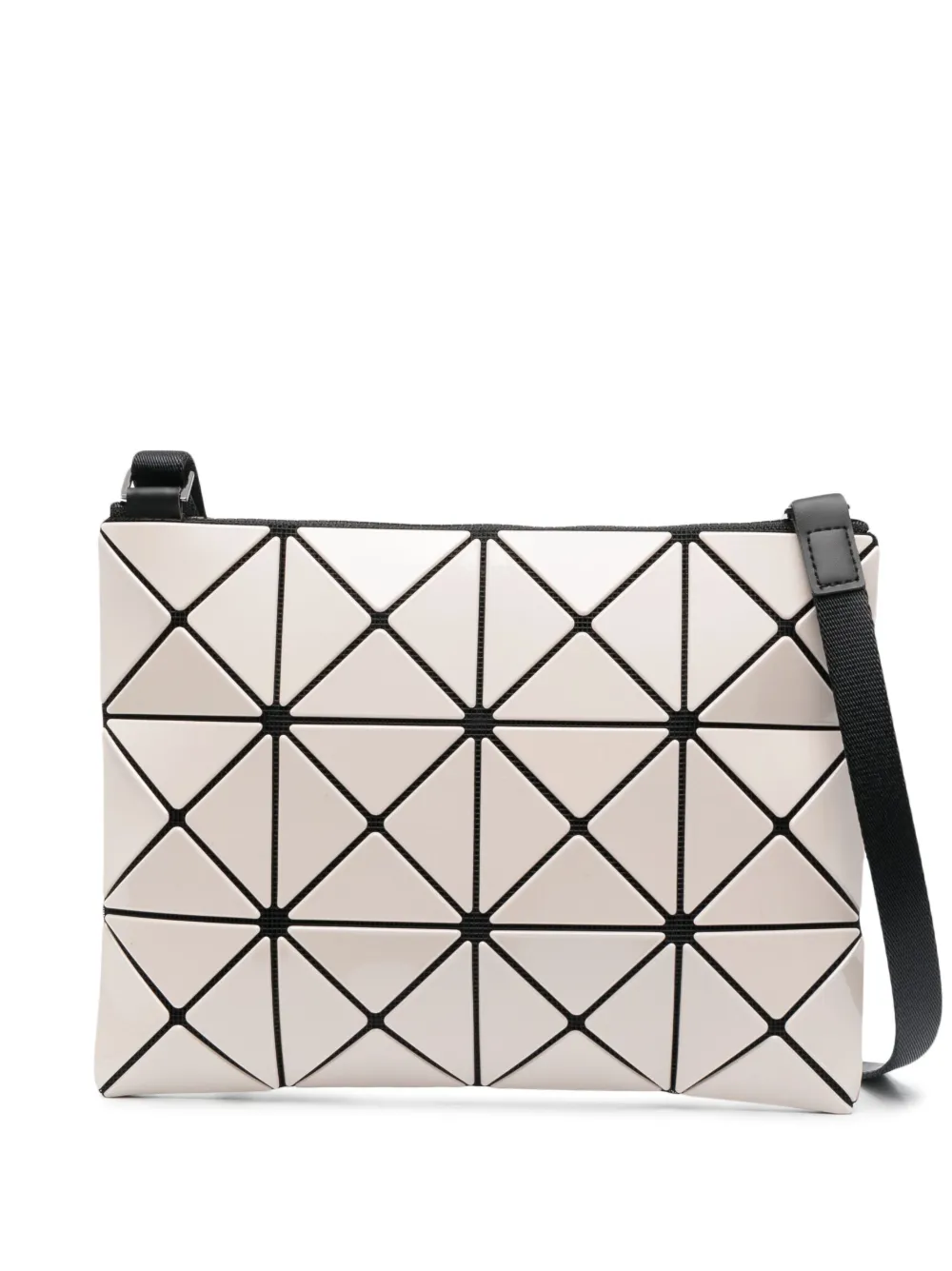 Shop Bao Bao Issey Miyake Lucent Crossbody Bag In Neutrals