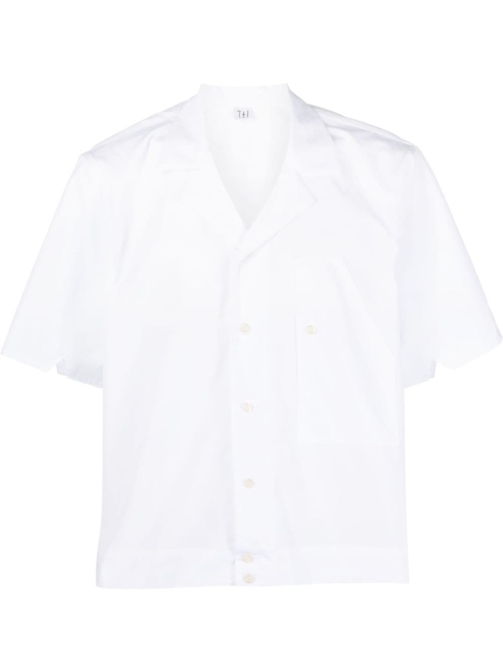 Shop Winnie Ny Button-down Shirt In White