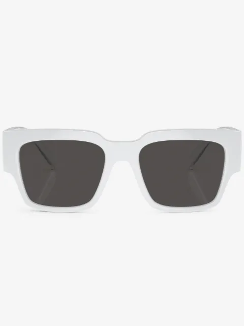 Dolce & Gabbana Eyewear logo-print square-frame sunglasses