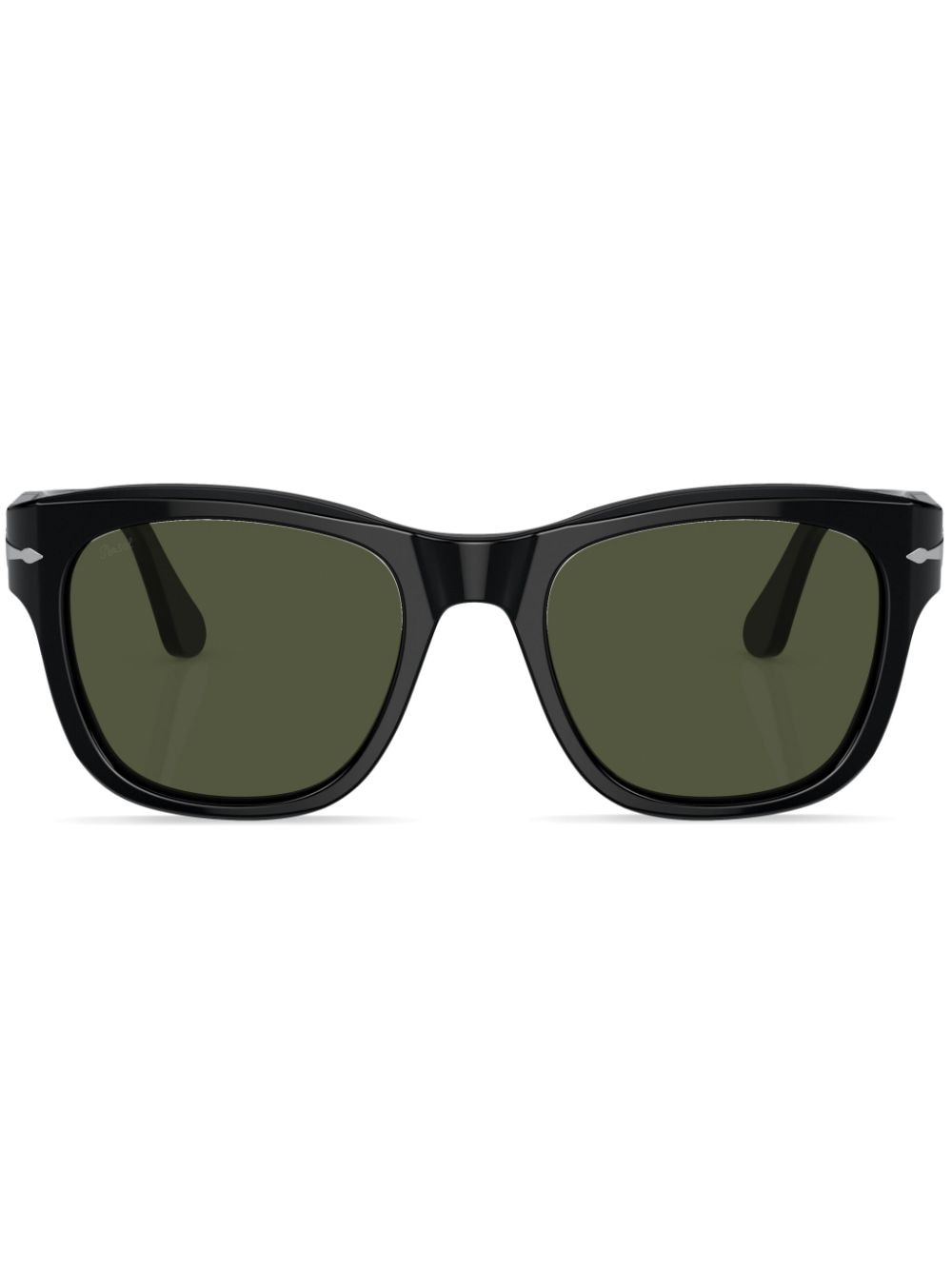 Persol Round-frame Sunglasses In Schwarz
