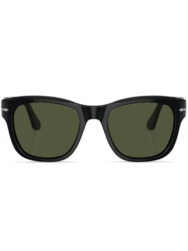 Persol round-frame Sunglasses Black FARFETCH SA