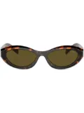 Prada Eyewear oval-frame sunglasses - Green
