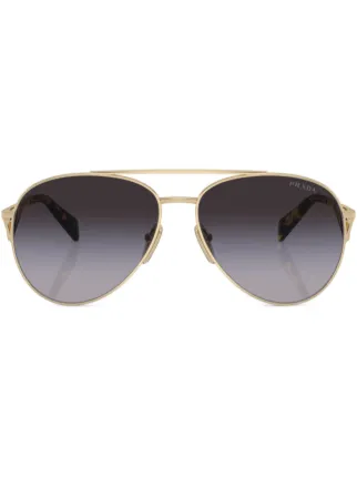 Prada women's aviator sunglasses sale