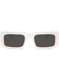 Prada Eyewear rectangular-frame sunglasses - White