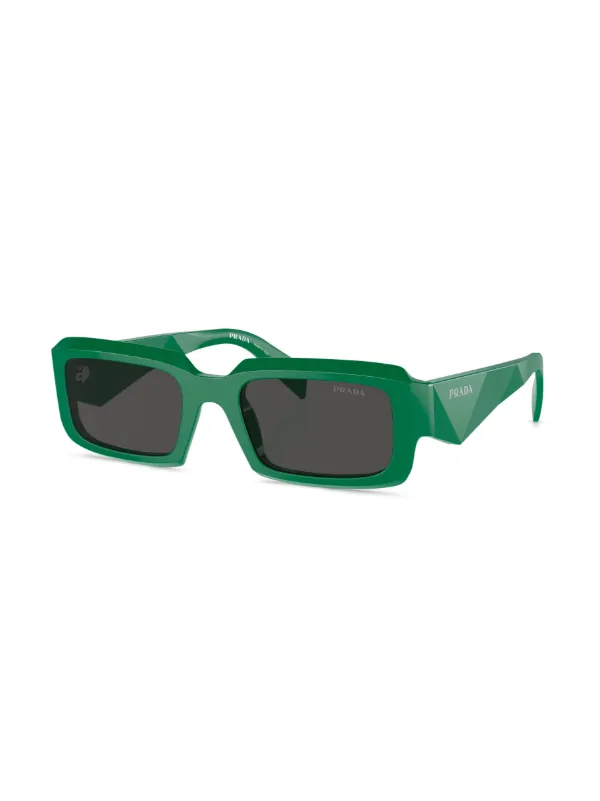 Prada Eyewear Oversized rectangular-frame Sunglasses - Farfetch