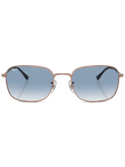 Ray-Ban Eckige Sonnenbrille mit Farbverlaufgläsern