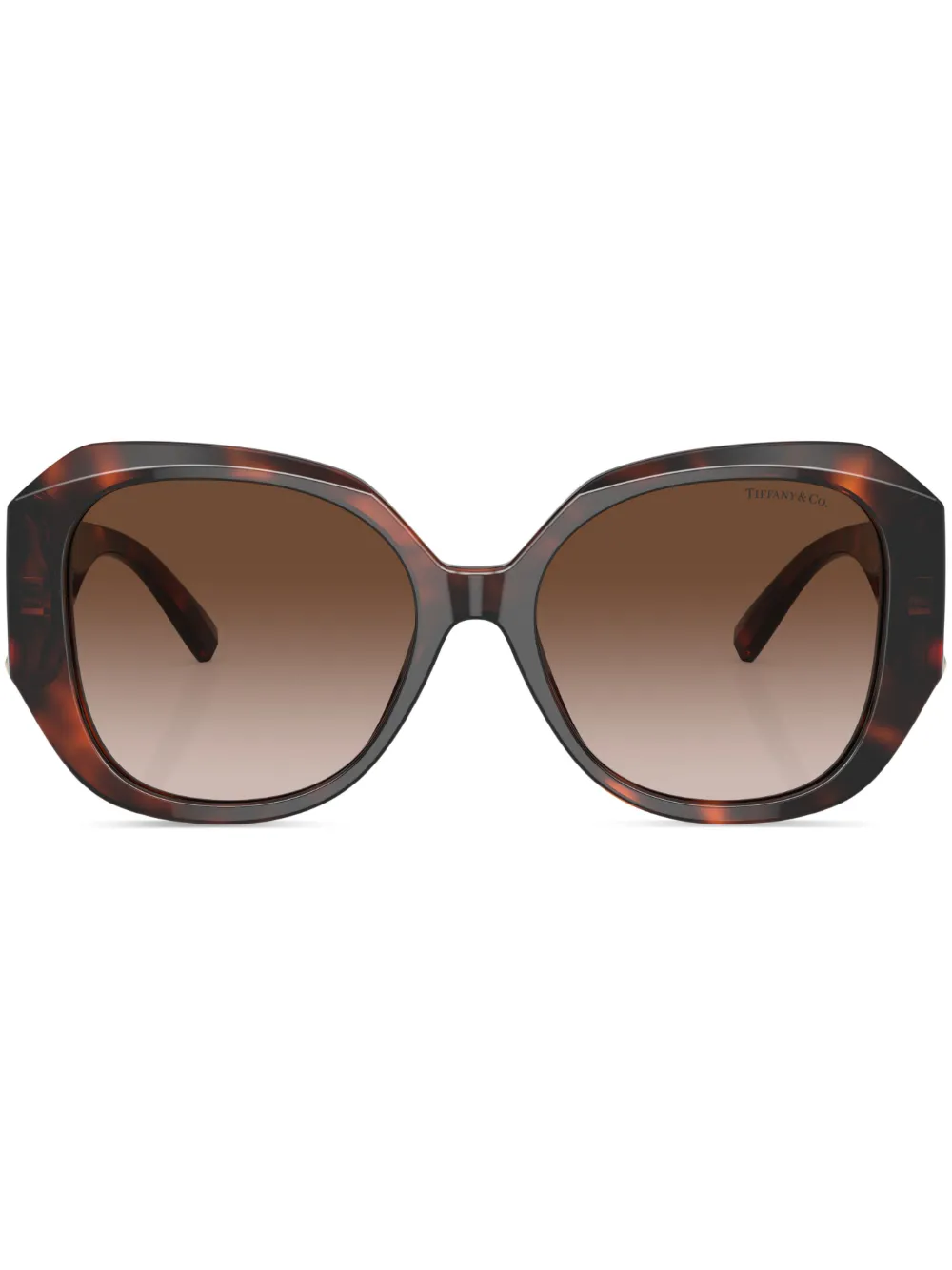 Tiffany And Co Eyewear Oversize Frame Sunglasses Farfetch