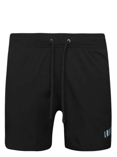 AMIRI shorts de playa con logo bordado