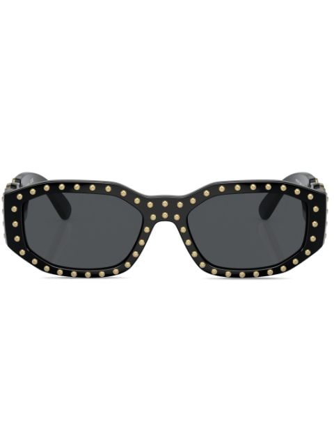 Versace Eyewear Biggie stud-embellished sunglasses