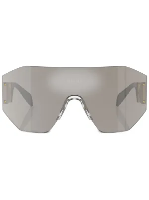 Oversized shield cheap sunglasses