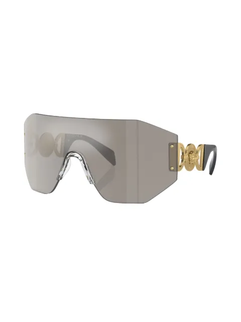 Versace Eyewear oversized shield-frame sunglasses VE225810026G - 1