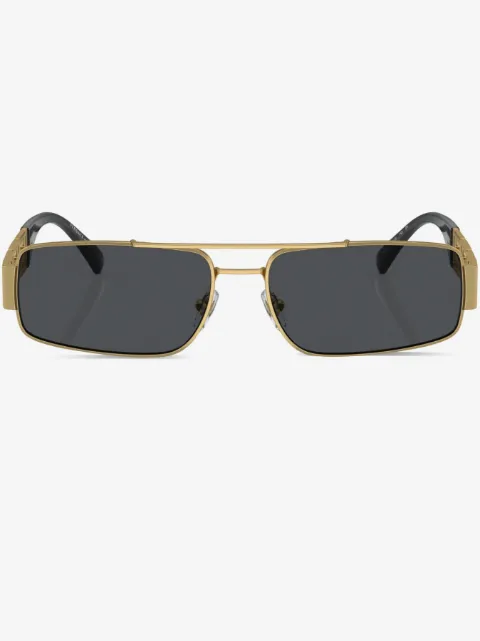 Versace Eyewear lentes de sol con detalle Greca