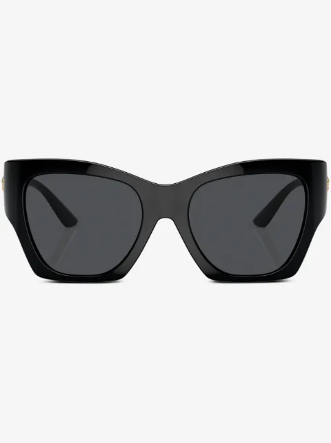 Versace Eyewear logo-plaque cat-eye frame sunglasses