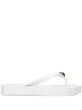 Kurt Geiger London Kensington quilted flip flops - White