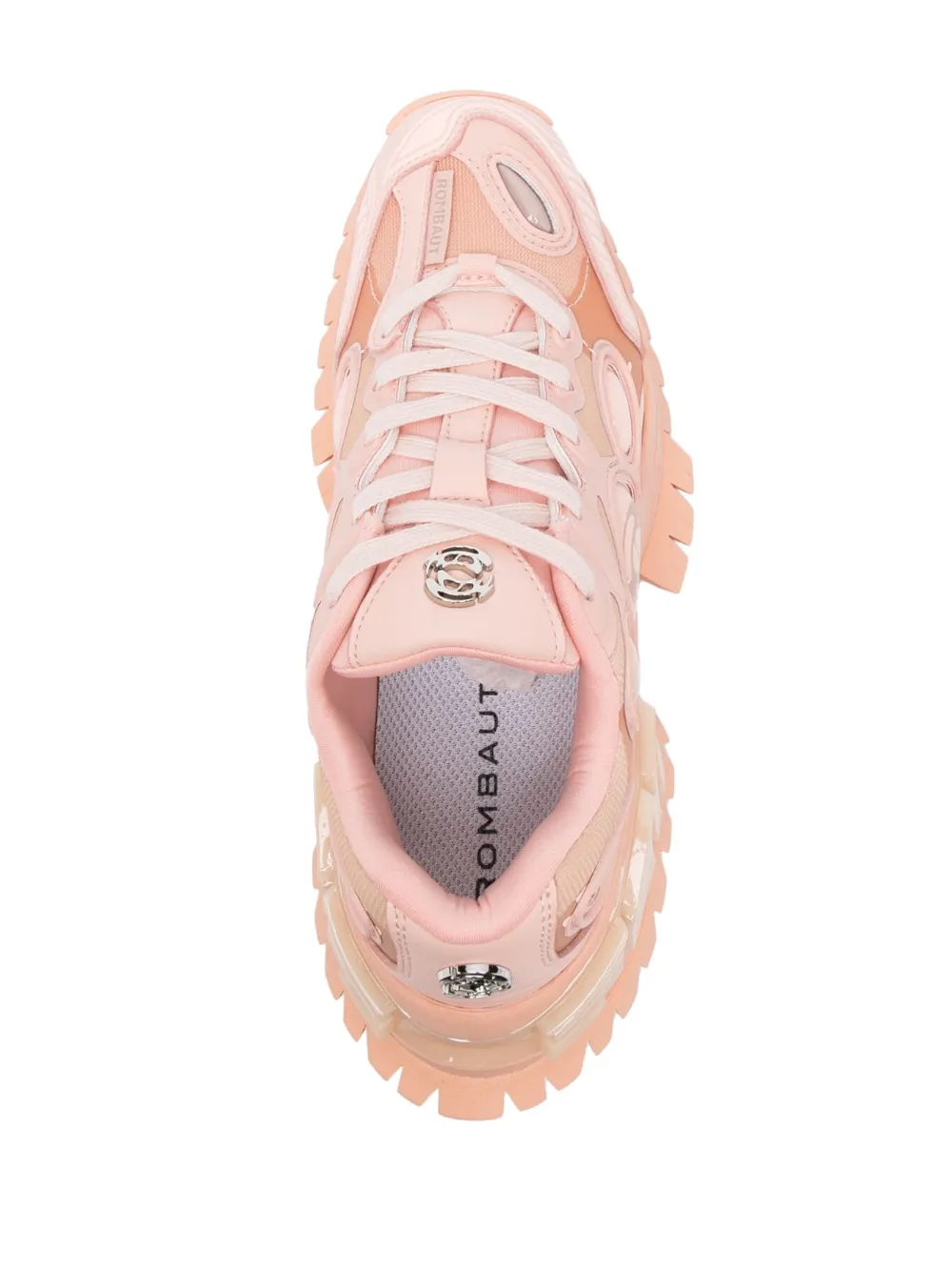 Rombaut Panelled Chunky-sole Sneakers In Pink