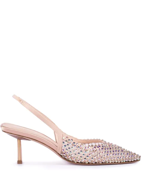 Le Silla Gilda crystal-embellished pumps