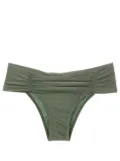 Lygia & Nanny Jasper ruched bikini bottoms - Green