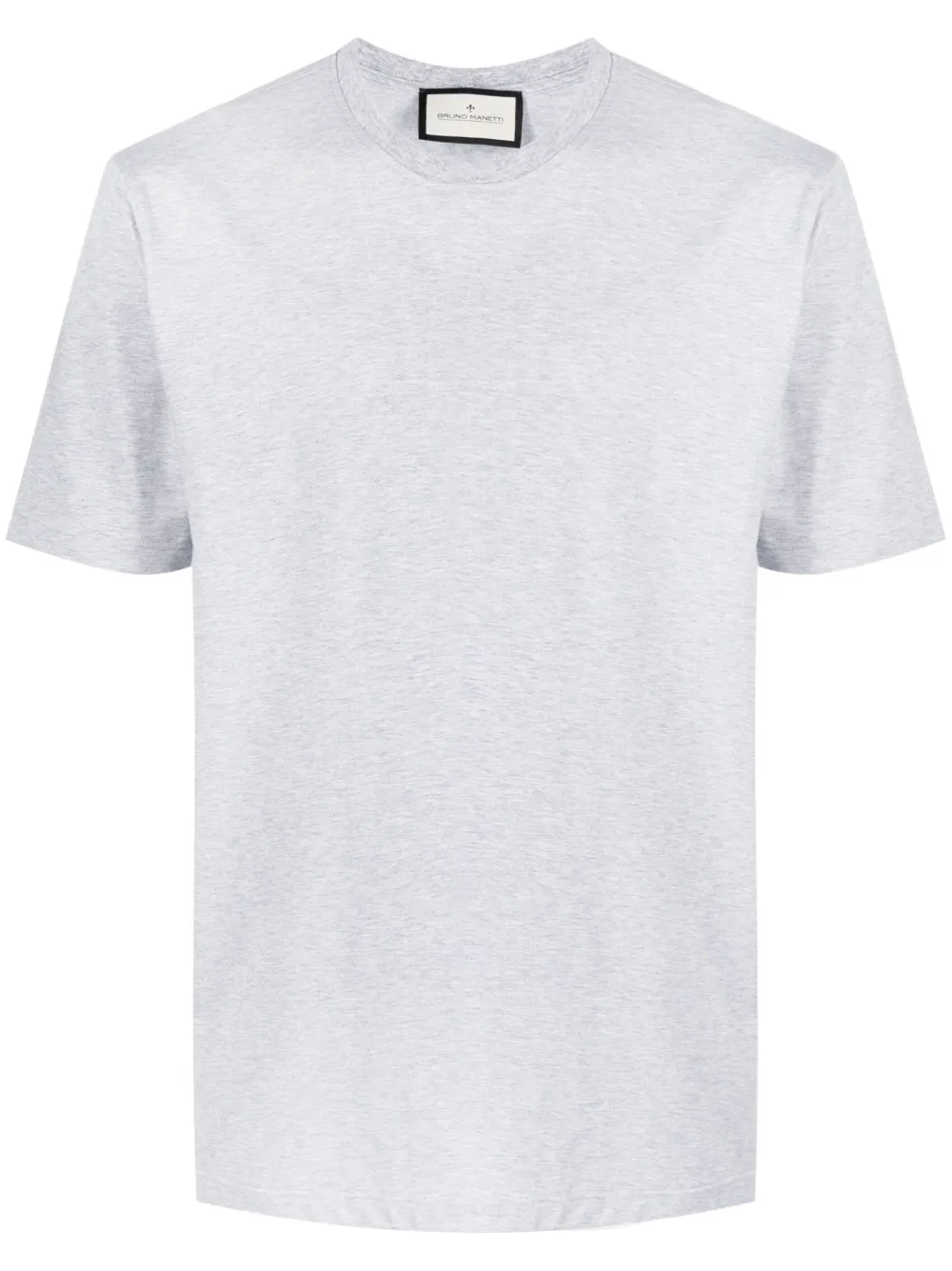 Bruno Manetti short-sleeve cotton T-shirt - Grey