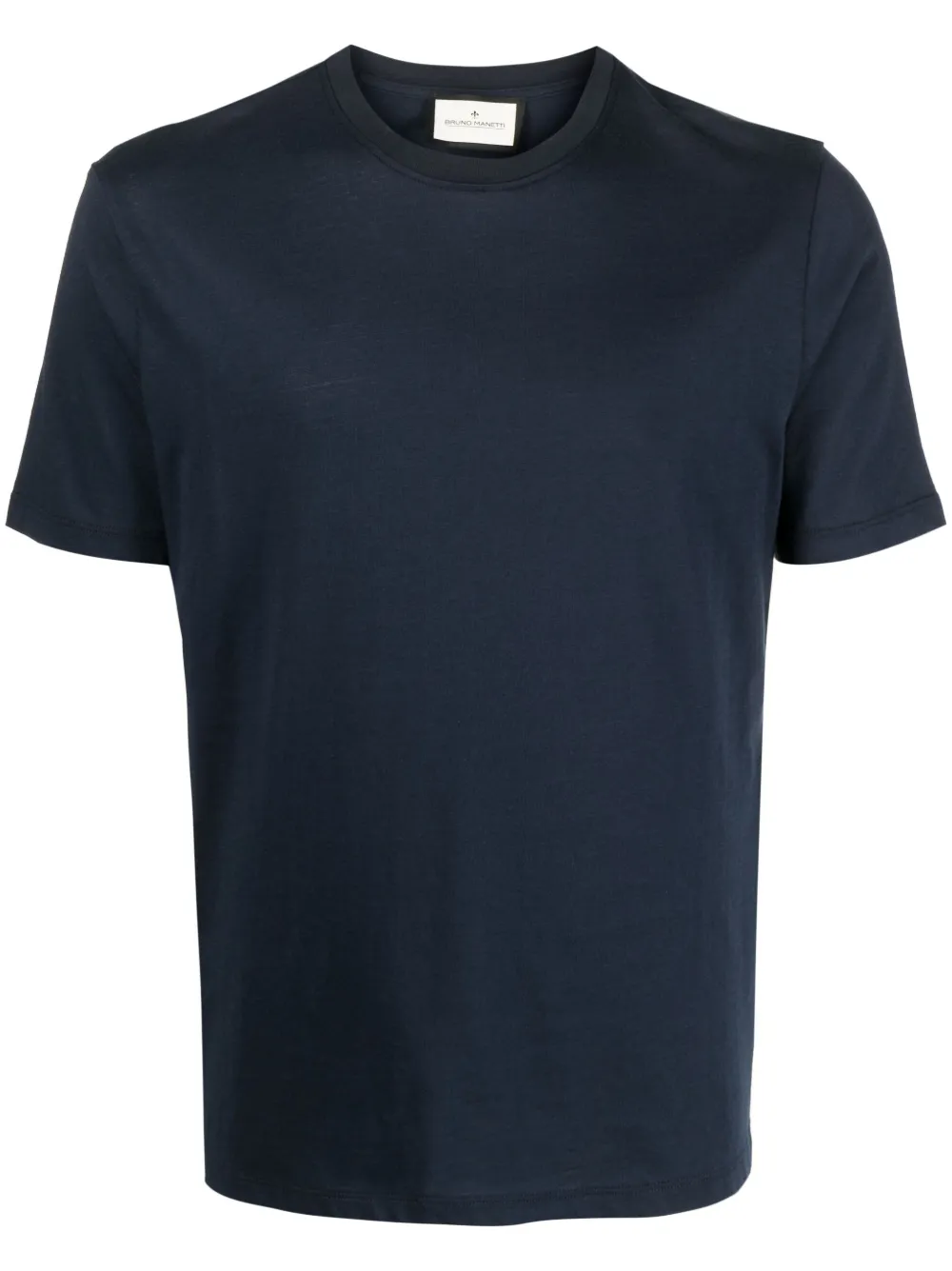 Bruno Manetti short-sleeve cotton T-shirt - Blue