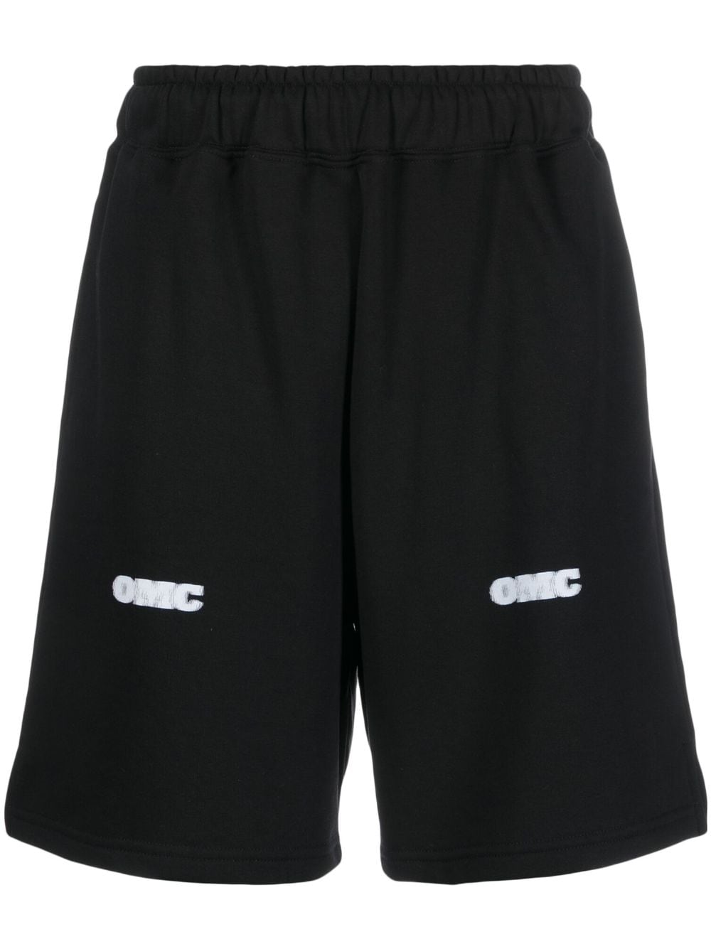 Omc Logo-print Track Shorts In Black
