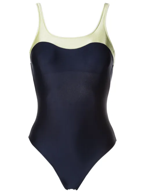 Maillot de bain Oceanic à design bicolore - Lygia & Nanny - Modalova