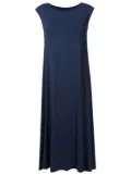 Lygia & Nanny Tie shift-style midi dress - Blue