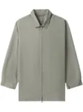 FEAR OF GOD ESSENTIALS logo-patch jacket - Grey