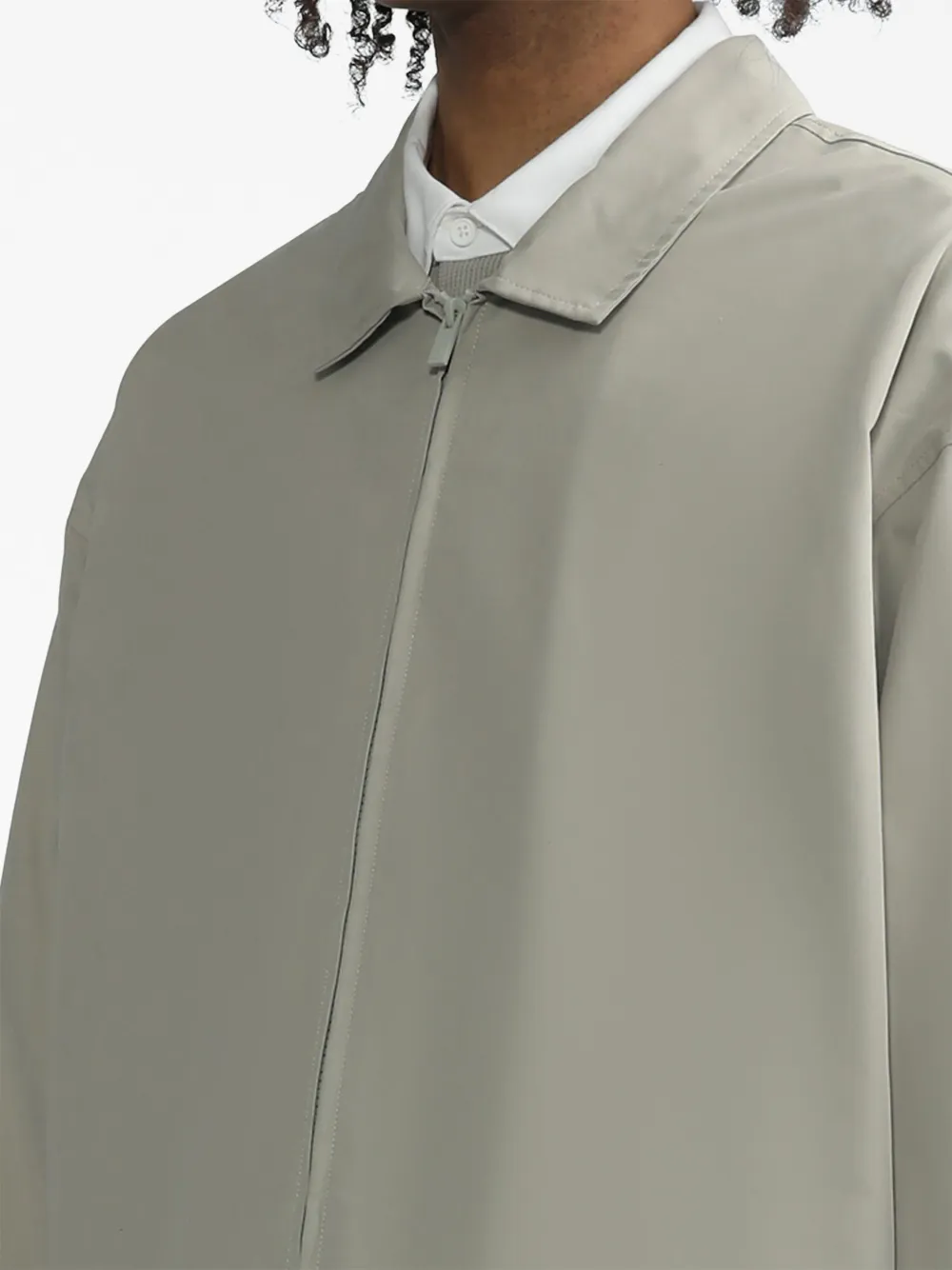 FEAR OF GOD ESSENTIALS Jack met logopatch Grijs