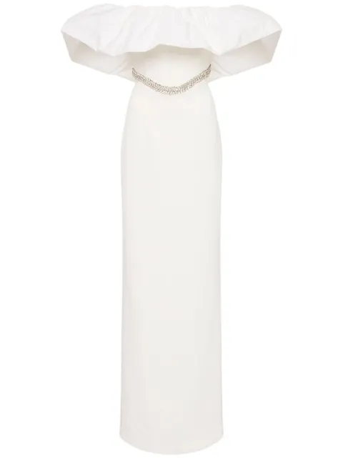 Rebecca Vallance Alpine ruffle-detail gown