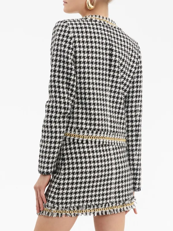 Off white outlet houndstooth blazer