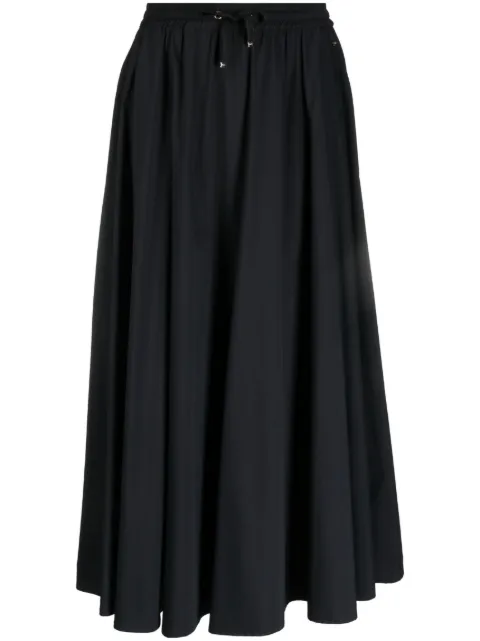 Herno drawstring-waist maxi skirt