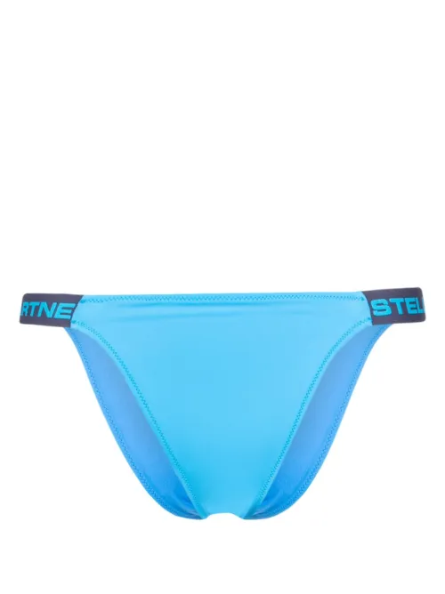 Bas de bikini à détail de logo - Stella McCartney - Modalova