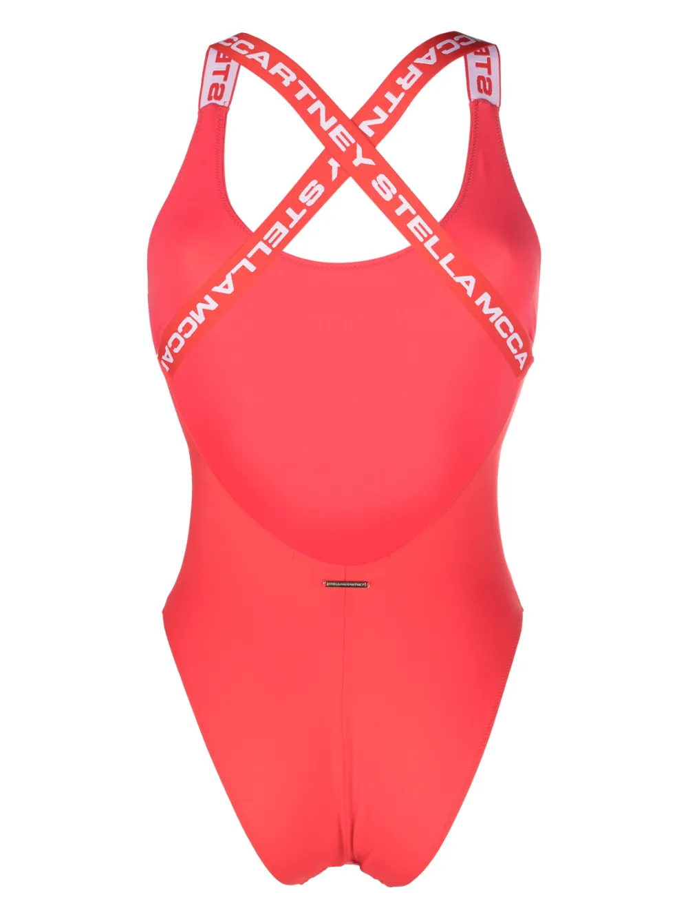 Cheap Stella McCartney logo-strap swimsuit Women