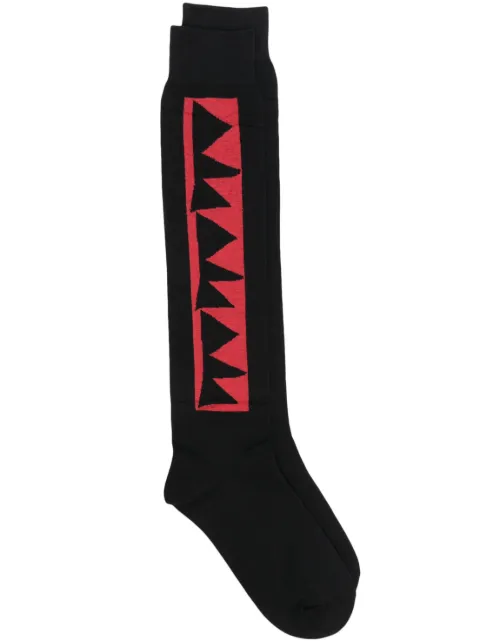 Comme des Garçons Homme Plus intarsia-knit mid-calf socks