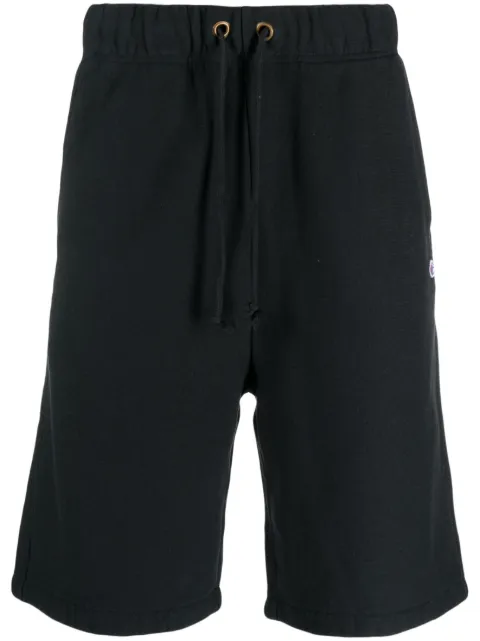 Champion - logo-patch drawstring track shorts