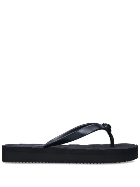 Kurt Geiger London Kensington quilted flip flops