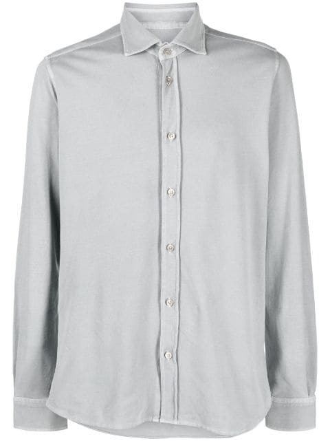 Circolo 1901 long-sleeve buttoned cotton shirt