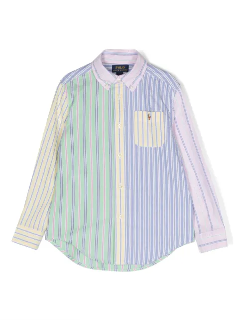 POLO RALPH LAUREN KIDS stribet Pony skjorte