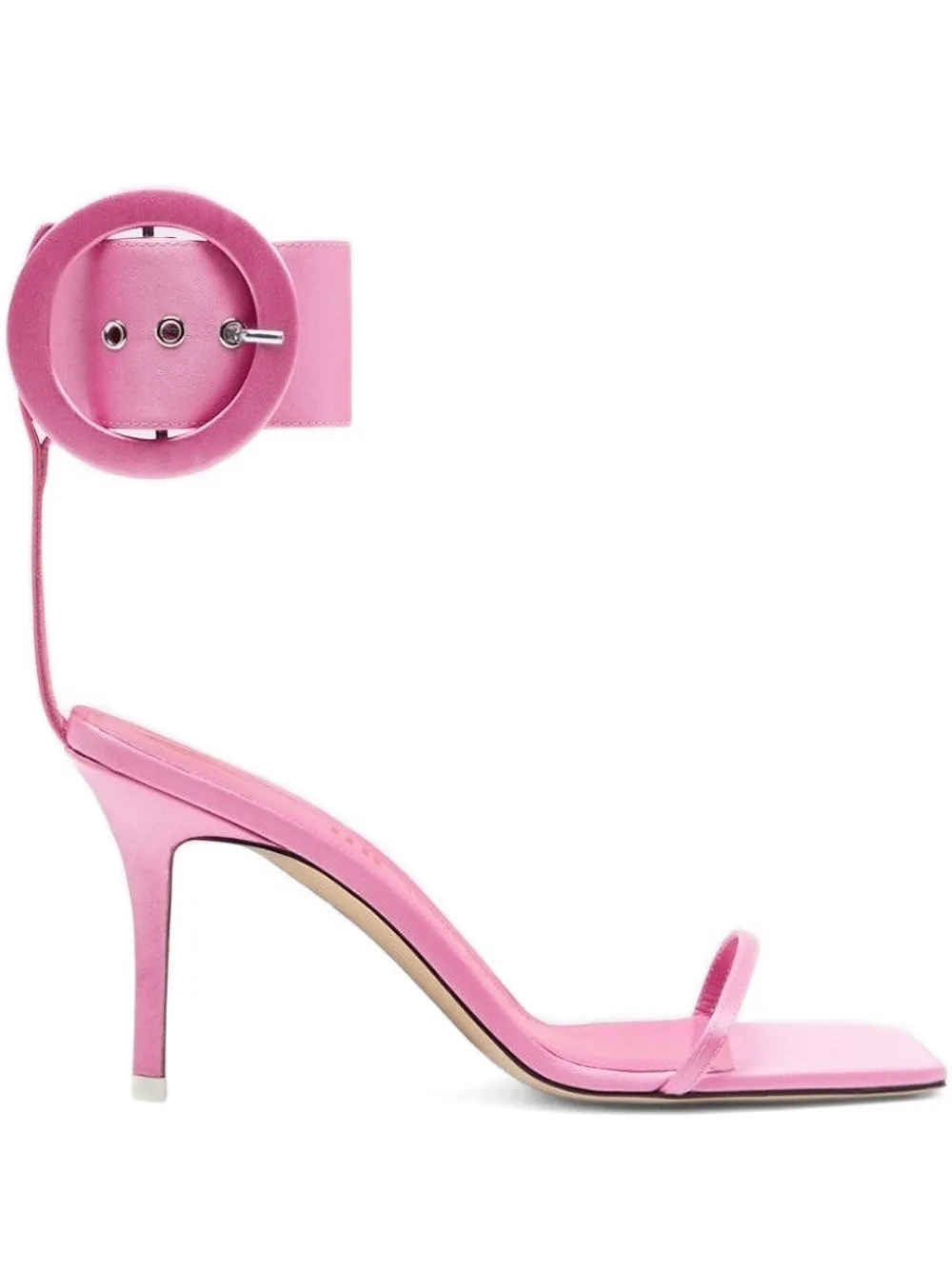 Attico 85mm Last Night Buckled-strap Sandals In Pink