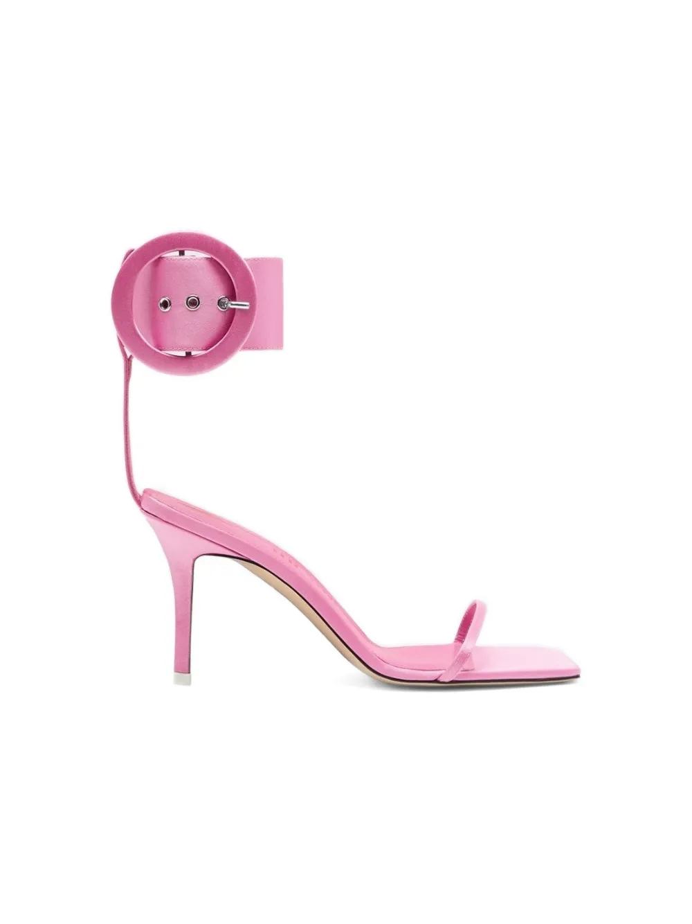 The Attico Last Night 85 mm sandalen met gespbandje Roze