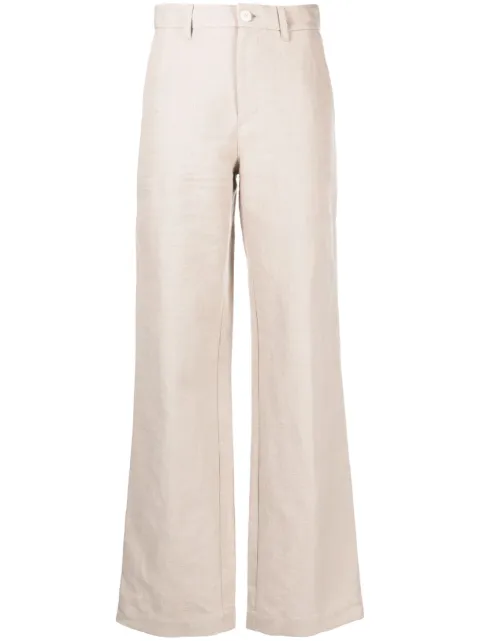 A.P.C. high-waist wide-leg trousers