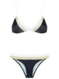 Lygia & Nanny Joaquina two-piece bikini set - Blue