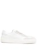 Tod's side logo-print low-top sneakers - White