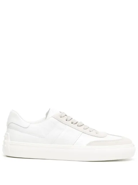 Tod's side logo-print low-top sneakers