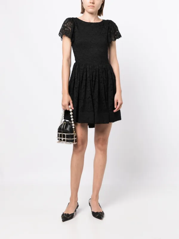 strapless open back dress The Caroline Party Dress- Rental main image 1