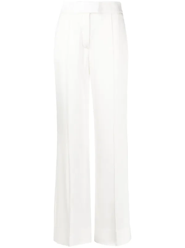 パンツ Sa Su Phi High-Waisted Wide-Leg Trousers With Front Pleats SA SU PHI high-waisted wide-leg Trousers | Black | FARFETCH