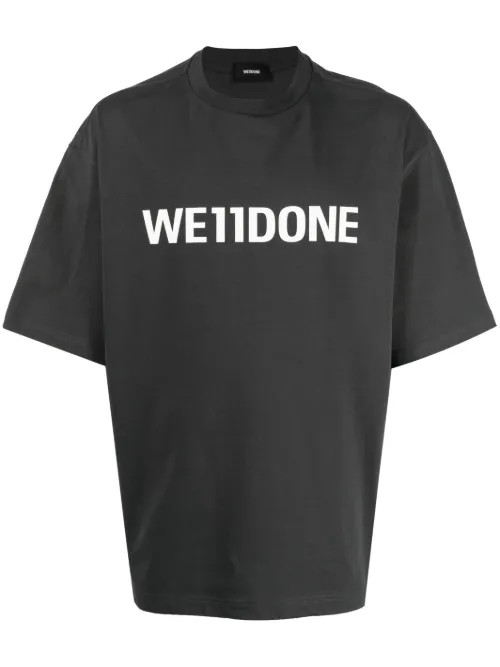 T-shirt en coton à logo imprimé - We11done - Modalova