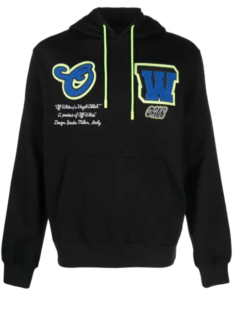 Off-White hoodie Varsity Hammer en coton
