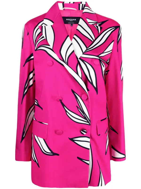 ボトムスその他 Rochas Floral Print Blazer Jacket 19899690_45348323_600.jpg