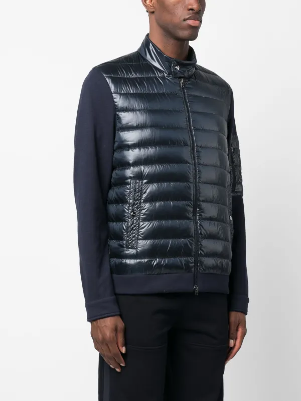 ブランド公式通販サイト | Jacket Zipped padded-panel Herno Blue FARFETCH | ジャケット・アウター